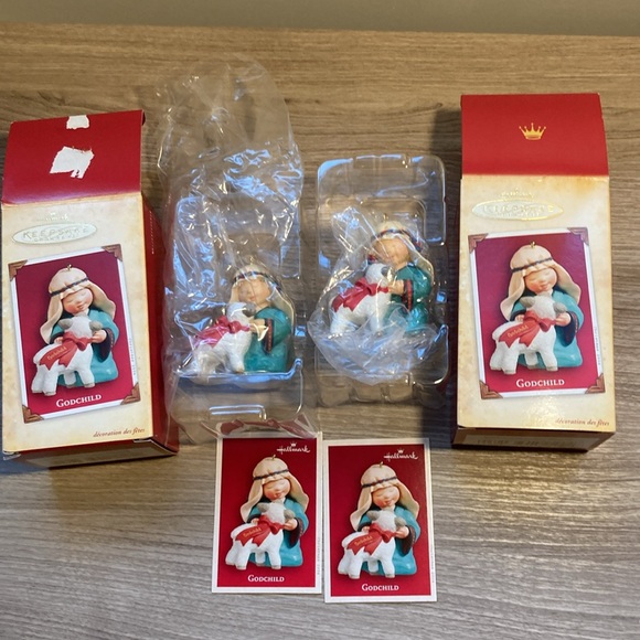 Hallmark godchild keepsake 2004 ornaments New in box - Picture 6 of 15